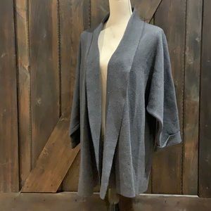 Willow & Thread grey half sleeve cardigan